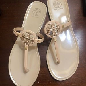 Tory Burch Mini Miller sandals, size 10